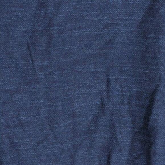 J. Crew Rugged Cotton Crew Neck Pullover Sweater Heather Navy Blue Slim Fit M - Picture 4 of 9